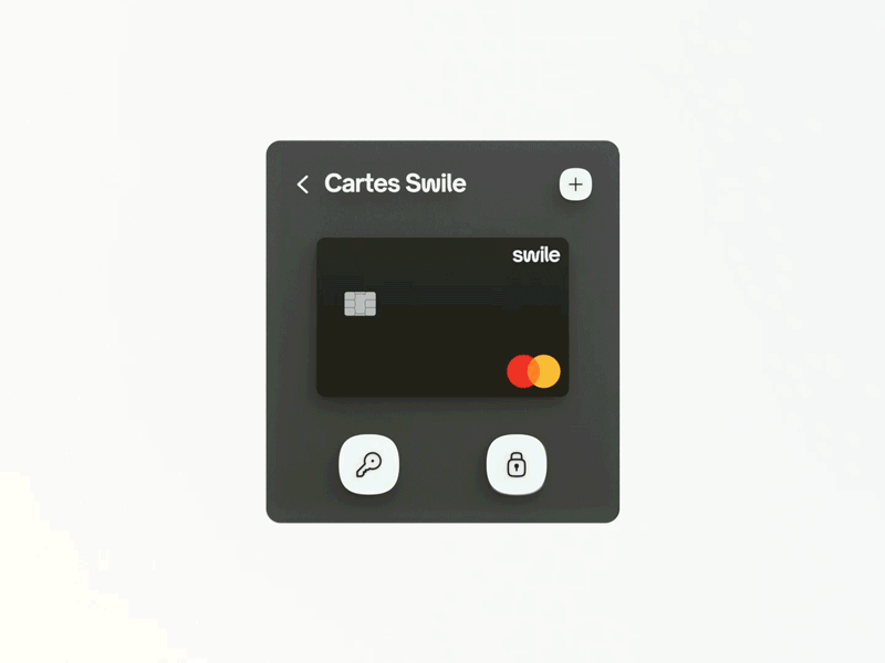 It's so simple 3d animation button card cinema4d click design dynamic glass interface lock motion graphics payment redshift rotation security ui unlock ux zoom