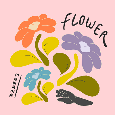 flowers color design graphic design illustration vector