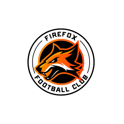 Firefox Football Club athletics branding graphic design logo team