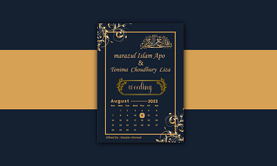 weeding card design banner card card design design designer flair illustration layout poster template weeding