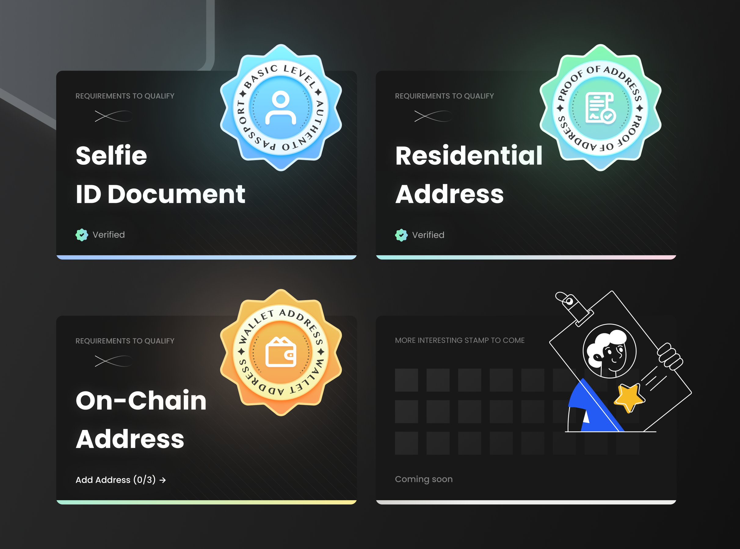 Authento KYC Project blockchain crypto design finance kyc ui ui design web design web3
