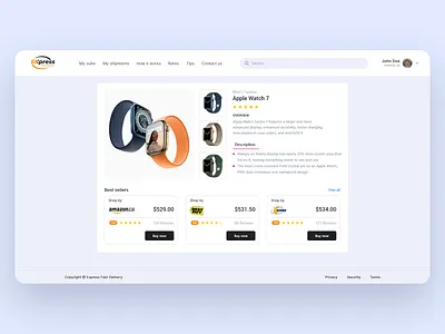 Sleek E-Commerce Product Page Design e commerce e commerce web design e commerce website online product page online shopping online shopping app product detail ui product page product shopping shopping website ui web ui