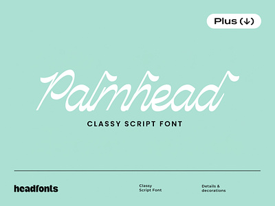 Palmhead Classy Script Font beauty classy download elegant font handwritten lettering pixelbuddha romantic script typeface typography wedding