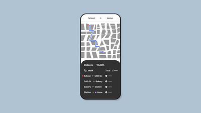 Location Tracker #DailyUI #020 020 dailyui design location ui