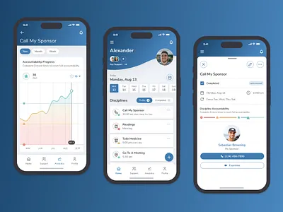 Just For Today Redesign | Addiction Recovery App addiction app recovery tasks