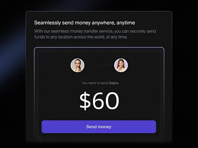/finance/dark-mode branding dark mode design feature saas saas design typography ui ui design ui ux website