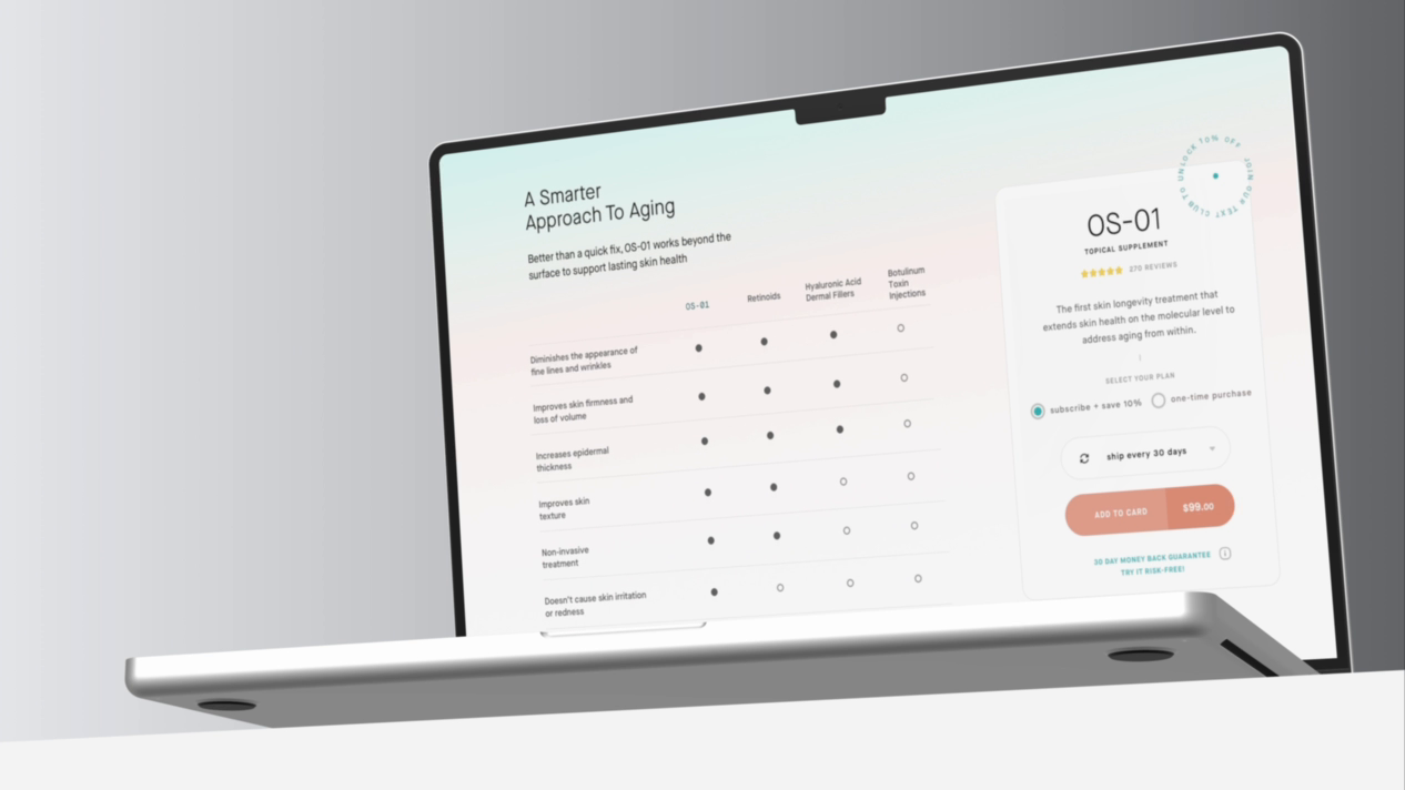 Example of UI / UX Design