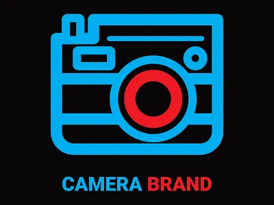 Camera Brand Logo Design branding camera camera brand logo design clip design digital film focus graphic design icons illustration lens logo object photograph photographer reel screen shutter vector