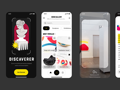 Art scan app design android android app animation app app design best mobile app design illustration interaction interaction app ios ios app mobile top mobile app ui ui design user experience user inerface ux ux design