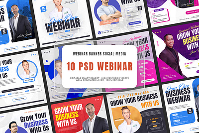 Webinar Banner Social Media Post creative