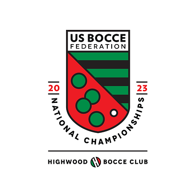 Men's US Bocce Championships Logo logo