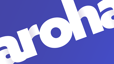 Aroha App - CI Concept Design 3d app icon brand design branding design graphic design icon logo ui ux vector
