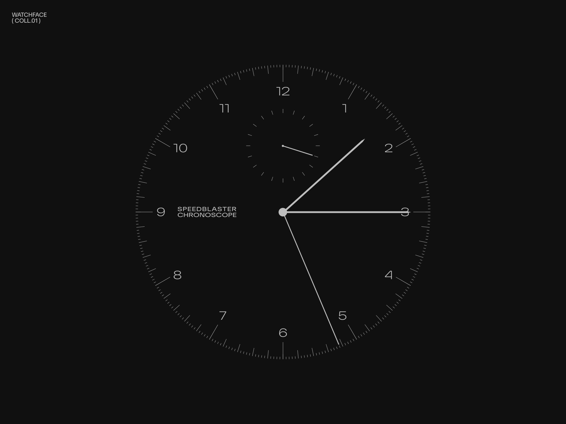 ( WATCHFACE COLL.01 ) illus illustration minimal swiss time typography watch