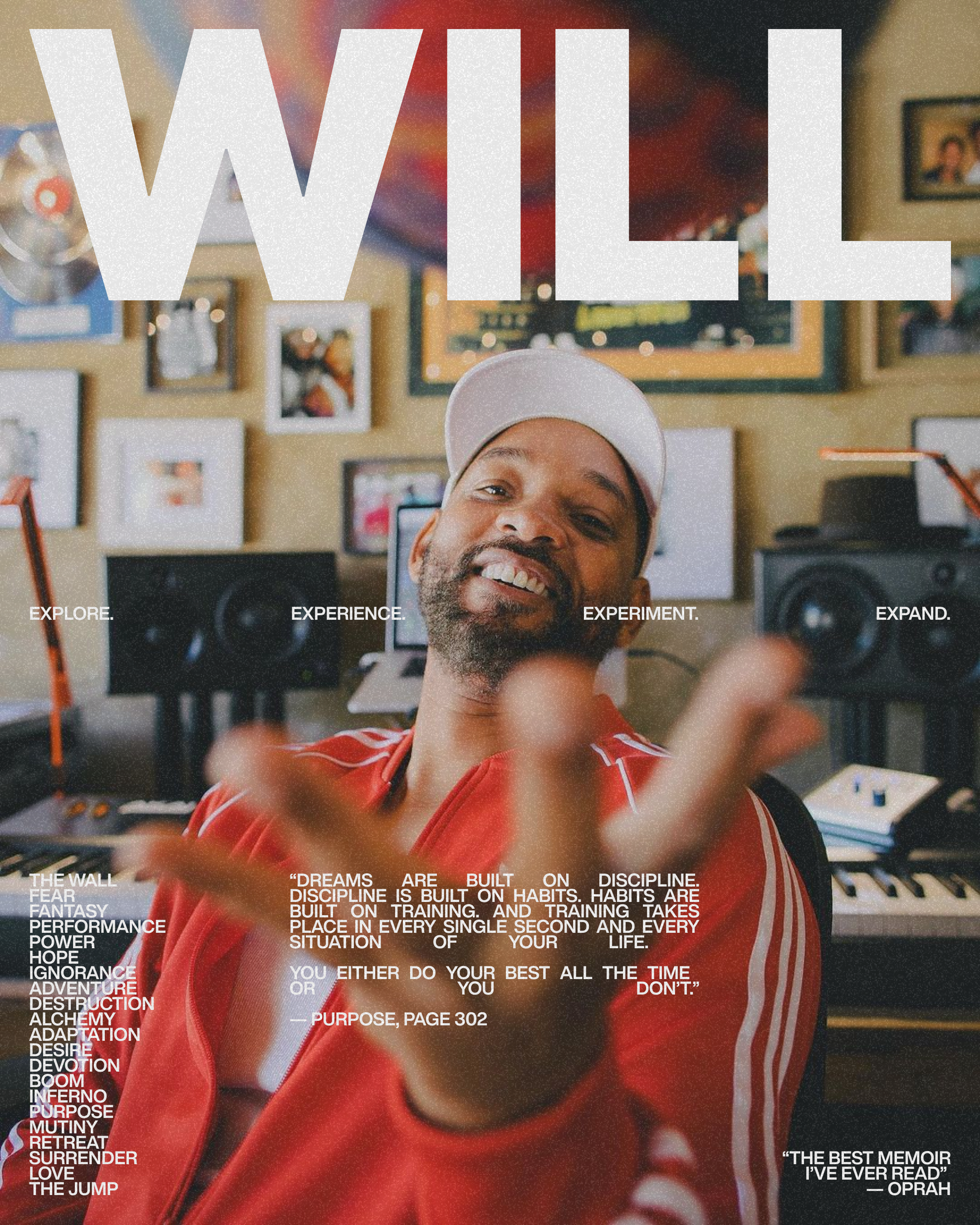 Will Smith / Poster graphic design graphic poster helvetica minimal person personal personal poster poster poster design type typography