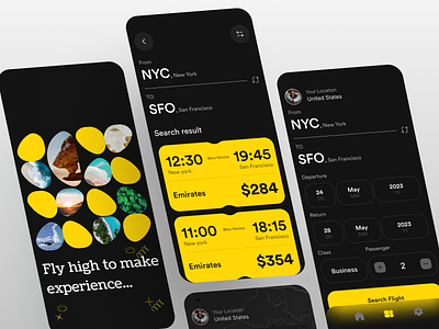 Flight Tickets Booking App Design air tickets airplane airport app app design awe boarding booking booking app flight flight app flights app ios mobile app online booking ticket application ticket booking