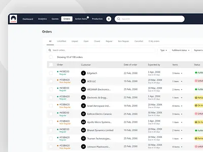 Streamlined Data Management: Industry Product Data Table Design app ui data structure data table data table ui filter ui grid grid ui product ui saas saas ui search ui table ui table web app web app web app table web app ui