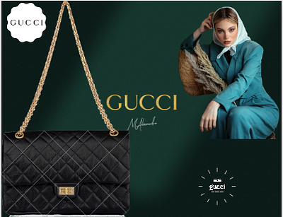 Gucci branding graphic design