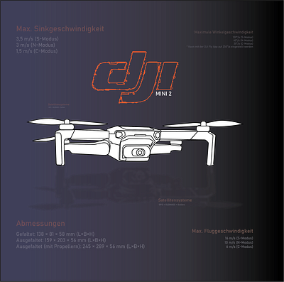 Drone poster design branding graphic design logo