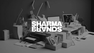 Sharma Brands aestethic brand branding design figma graphic design illustration logo webflow website