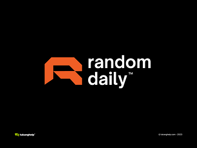 Logo Design : RandomDaily™ branding design graphic design logo