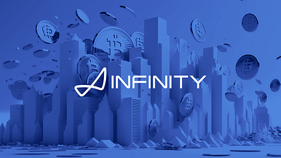 Infinity branding design elegant figma graphic design logo vector webflow website