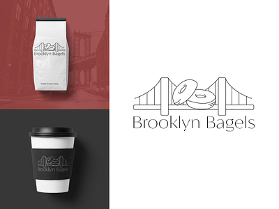 Bagel Shop Logo- Branding Design branding design figma graphic design graphicdesign logo web