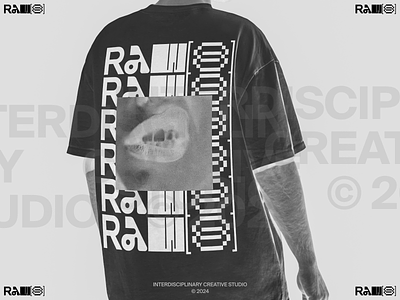 It's RAW apparel design merch minimalist t shirt typo