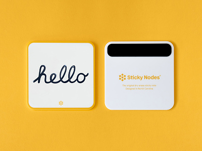Sticky Nodes branding icon logo sticky note type typography yellow