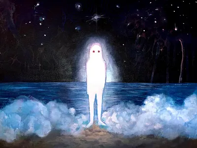 afterlife mixed media