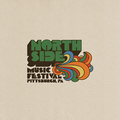 North Side Music Festival branding design designer graphic design graphic designer illustration logo poster poster art poster design typography vector