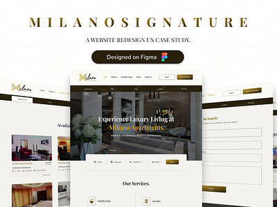 Milanosignatures UX Case Study casestudy design website