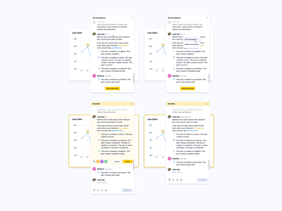 Annotation box - viewing/editing annotation chat commenting editing product design tagging tags ui ui design ux ux design web app