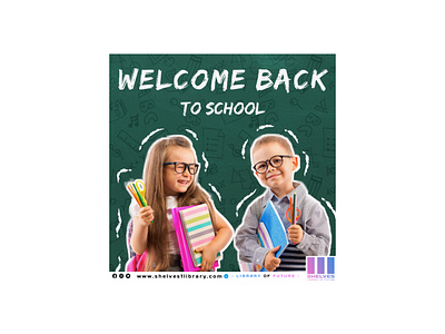 Social media design | welcome back to School design graphic design school social media ui