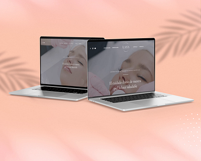 Lasa Dermatología - Website branding graphic design identity web web design