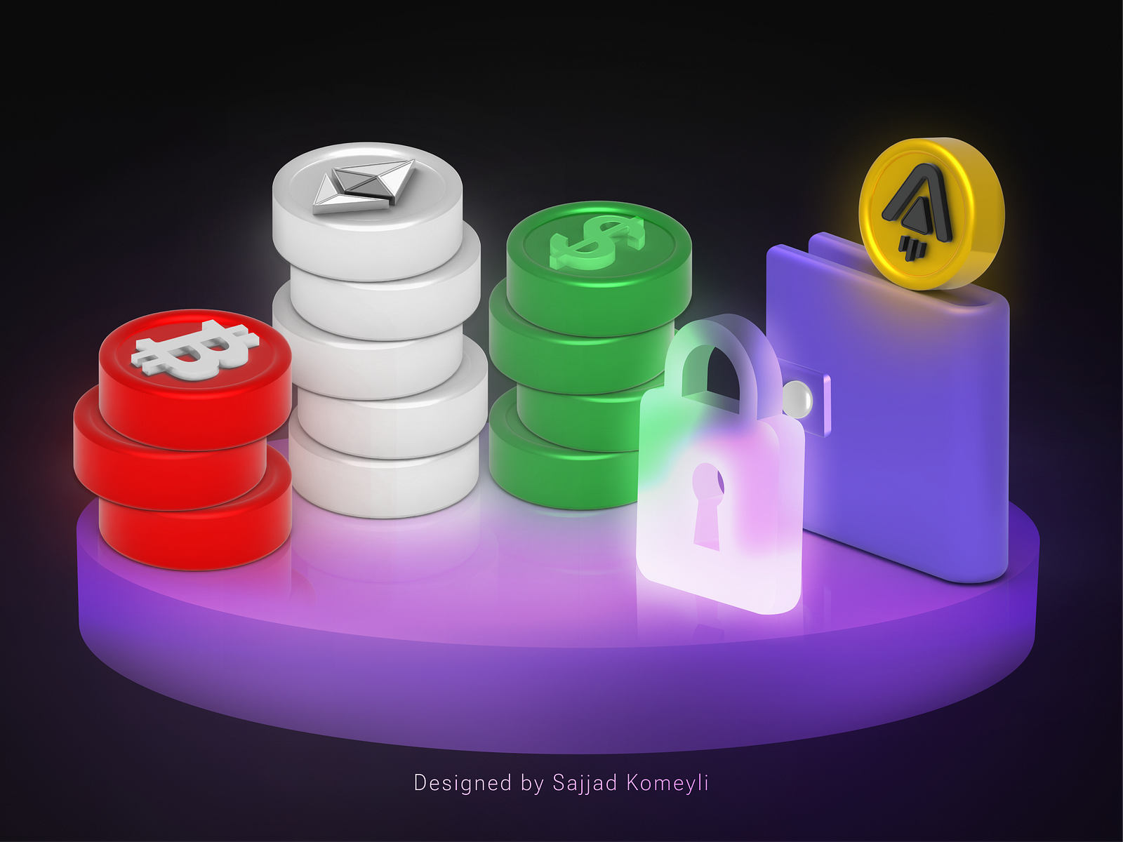 Best crypto wallets in Iran by Sajjad on Dribbble