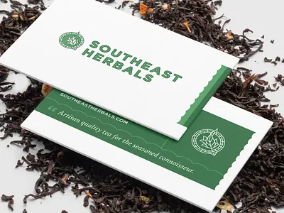 Southeast Herbals Tea branding design graphic design handlettering identity illustration lettering logo typography