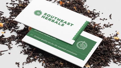 Southeast Herbals Tea branding design graphic design handlettering identity illustration lettering logo typography