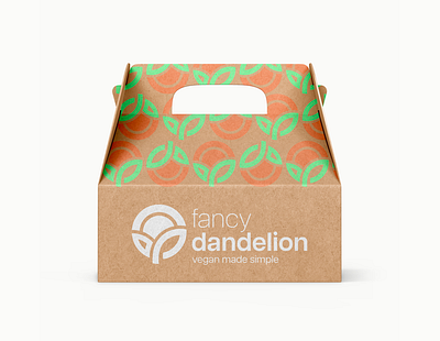 Fancy Dandelion Meal Kit Logo Design branding design graphic design logo