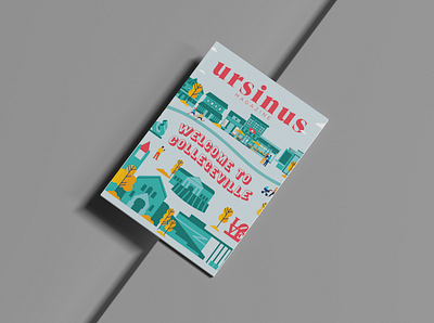 Illustrated Magazine Cover branding color design graphic design illustration logo magazine cover mockup print