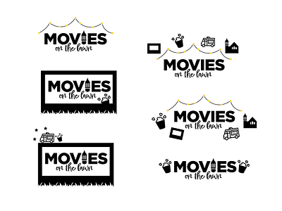 LOGO - Movies On the Lawn adobe illustrator design graphic design illustration illustrator logo logo design