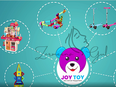 The Best Toy Store In The UAE Is JoyToy 2d 2d animation 2d art advertising animation branding cartoon character custom design digital marketing illustration joytoy marketing motion graphics store toy uae vector vyond