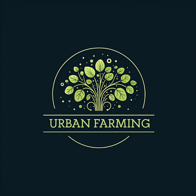 Urban Farming farming logo logo design