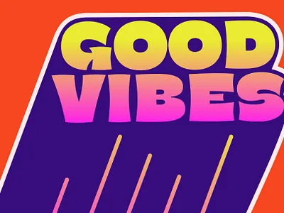 GOOD VIBES branding design graphic design illustration logo typeface typography ui ux vector