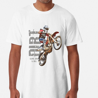 Dirt Bike Tshirt bike logo design t shirt design