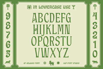SP GELASKY FONT Lowercase branding design graphic design illustration logo typeface typography ui ux vector
