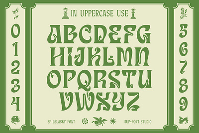 SP GELASKY FONT UPPERCASE branding design graphic design illustration logo typeface typography ui ux vector