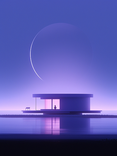 Minimalist architecture dall e