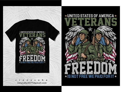 American veteran t-shirt design || rony saha || rronysaha animation army t shirt design branding graphic design illustration mobile print product design rony saha rronysaha t shirt t shirt design typography ui us army t shirt design vector veteran t shirt design veteran t shirt sayings veterans t shirts web design