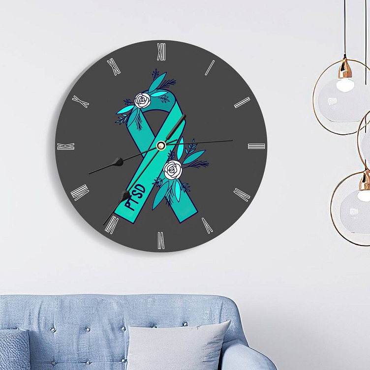 PTSD Wall Clocks by diseaseshirt on Dribbble