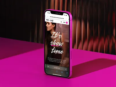 Mobile Home Page 3d branding graphic design logo ui